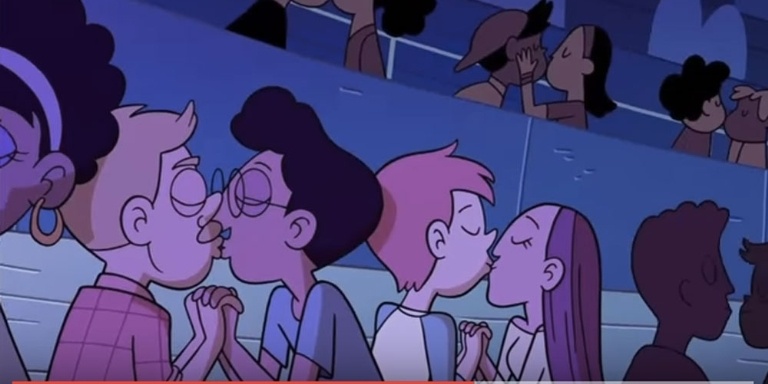Disney Channel Airs First Same Sex Kiss